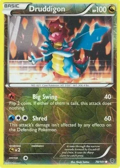 Druddigon Reverse Holo 70