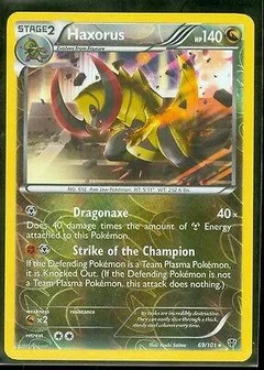 Haxorus Reverse Holo 69