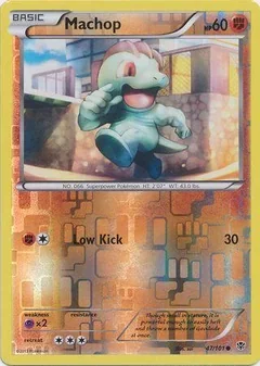 Machop Reverse Holo 47