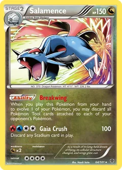 Salamence Reverse Holo 64