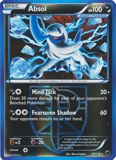 Absol Reverse Holo 67