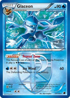 Glaceon Cracked Ice Holo 23