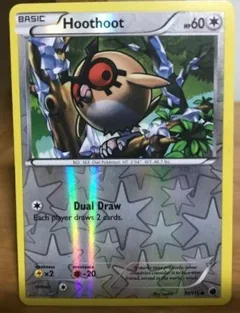 Hoothoot Reverse Holo 91