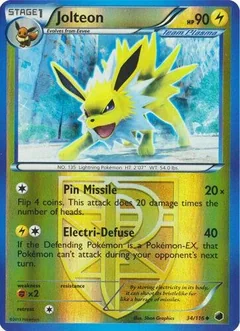 Jolteon Reverse Holo 34