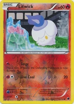 Litwick Reverse Holo 14