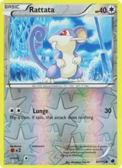 Rattata Reverse Holo 87