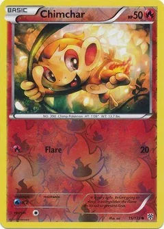 Chimchar Reverse Holo 15