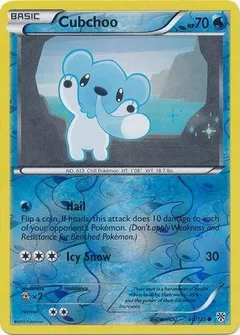 Cubchoo Reverse Holo 40