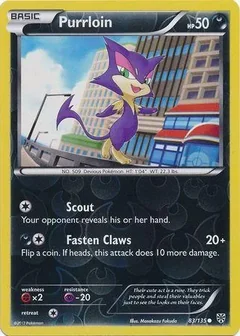 Purrloin Reverse Holo 83