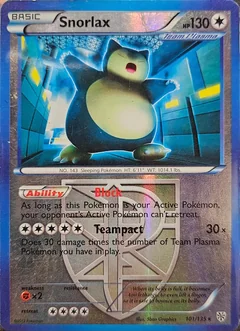 Snorlax Reverse Holo 101