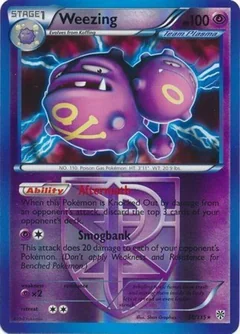 Weezing Reverse Holo 58