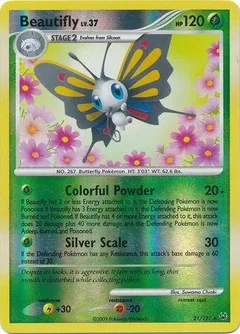 Beautifly Reverse Holo 21