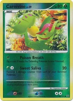 Carnivine Reverse Holo 68