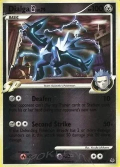 Dialga G Reverse Holo 7