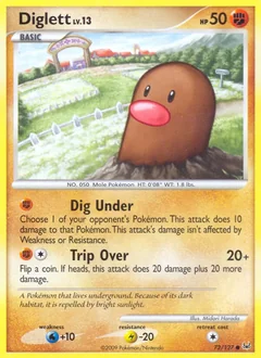 Diglett Reverse Holo 72
