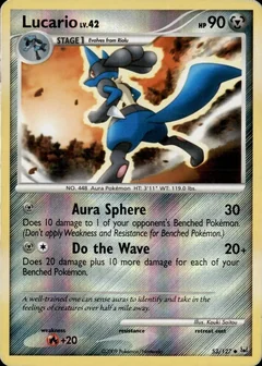 Lucario Reverse Holo 53