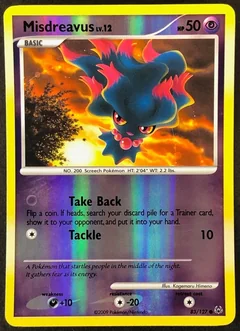 Misdreavus Reverse Holo 83