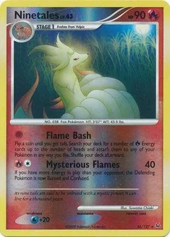 Ninetales Reverse Holo 36