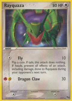 Rayquaza Holo 3