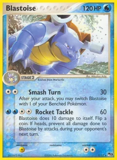 Blastoise Holo 1