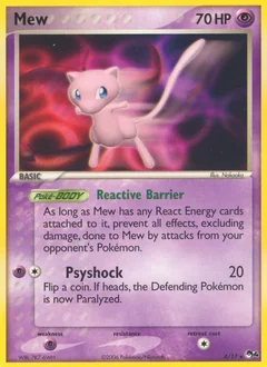 Mew Holo 4