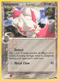 Zangoose Holo 15