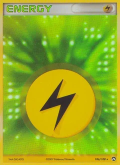 Lightning Energy Holo 106