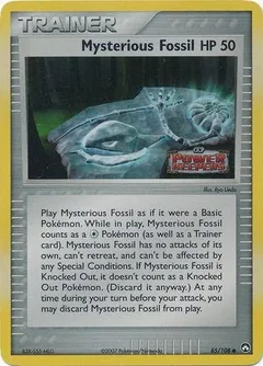Mysterious Fossil Reverse Holo 85