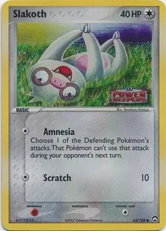 Slakoth Reverse Holo 63