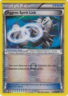 Aggron Spirit Link Reverse Holo 123