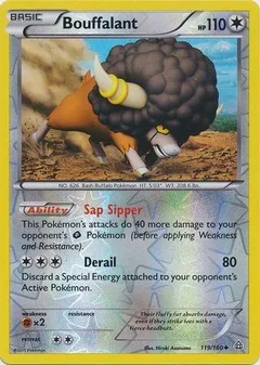 Bouffalant Reverse Holo 119