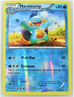 Marshtomp Reverse Holo 34