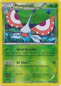 Masquerain Reverse Holo 14