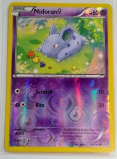 Nidoran Reverse Holo 66