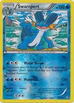 Swampert Reverse Holo 35