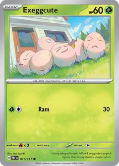 Exeggcute Master Ball 1