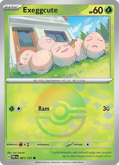 Exeggcute Poke Ball 1