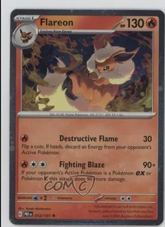 Flareon Cosmos Holo 13