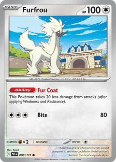 Furfrou Master Ball 88