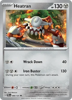 Heatran Reverse 68