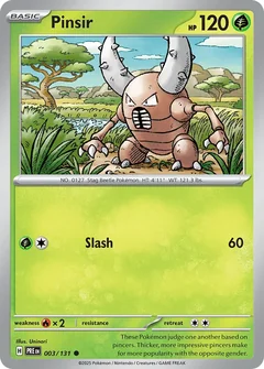 Pinsir Reverse 3