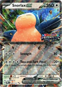 Snorlax Ex Stamped 76