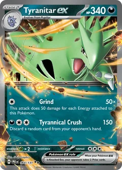 Tyranitar Ex 64