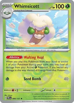 Whimsicott Master Ball 8
