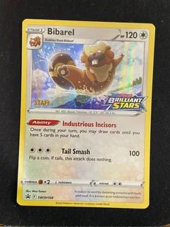 Bibarel Prerelease Staff Swsh188