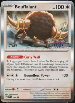 Bouffalant Staff 136