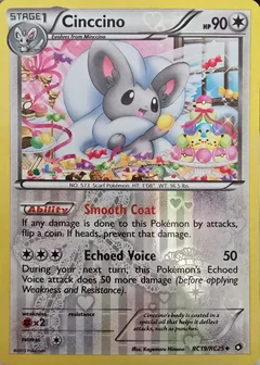 Cinccino Rc19 Reverse Holo Rc19
