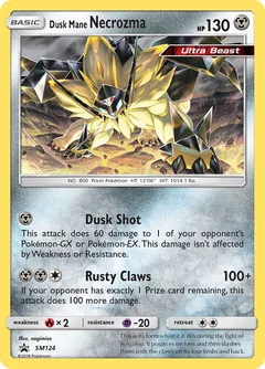 Dusk Mane Necrozma Sm124