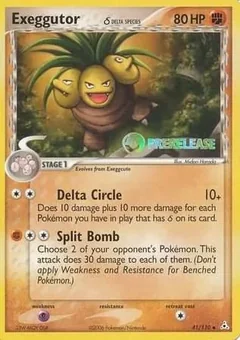 Exeggutor Prerelease 41