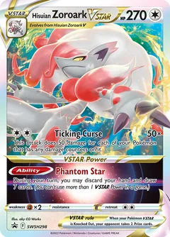 Hisuian Zoroark Vstar Jumbo Swsh298